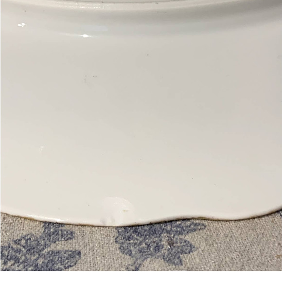 Antique Limoges France Rose 12" Platter Elite L France Higgins & Seiter - Picture 6 of 7